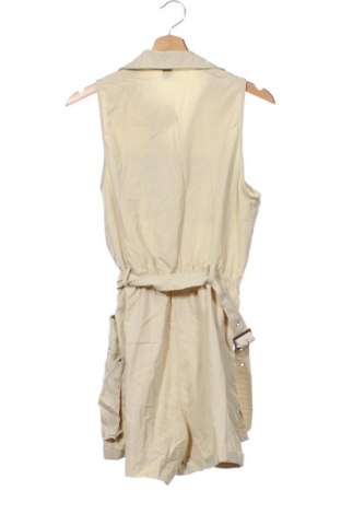 Дамски къс гащеризон Unbranded, Размер M, Цвят Бежов, Цена 4,09 €