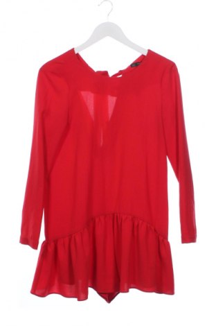 Salopetă scurtă de damă Zara Trafaluc, Mărime XS, Culoare Roșu, Preț 12,99 Lei