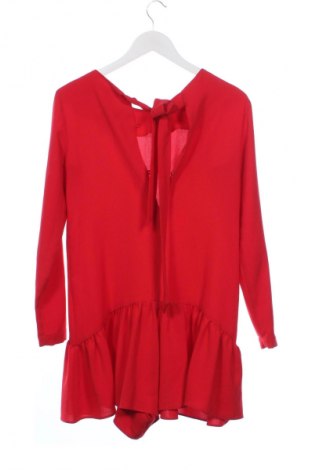 Salopetă scurtă de damă Zara Trafaluc, Mărime XS, Culoare Roșu, Preț 12,99 Lei