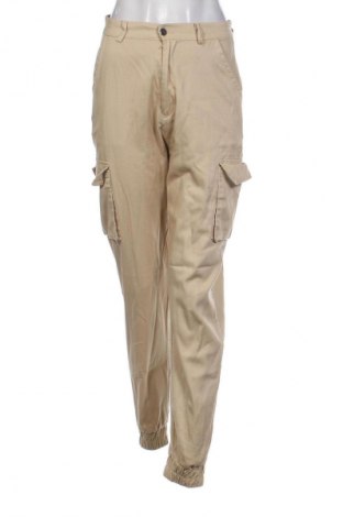 Damskie spodnie Missguided, Rozmiar S, Kolor Beżowy, Cena 22,99 zł