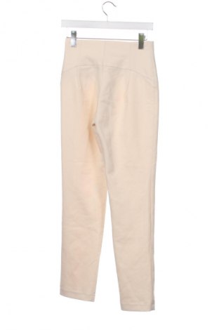 Damskie spodnie Zara, Rozmiar XS, Kolor ecru, Cena 72,99 zł