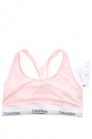 Γυναικείο αμάνικο μπλουζάκι Calvin Klein, Μέγεθος L, Χρώμα Ρόζ , Τιμή 37,99 €, #133051771