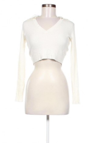 Női pulóver H&M Divided, Méret S, Szín Fehér, Ár 4 219 Ft