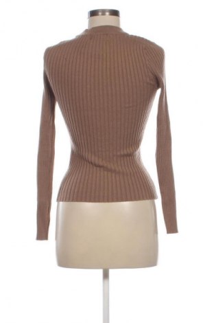 Γυναικείο πουλόβερ Pieces, Μέγεθος M, Χρώμα Καφέ, Τιμή 17,99 €