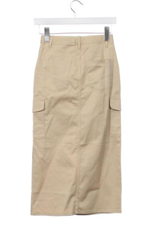 Fustă pentru copii Calvin Klein Jeans, Mărime 9-10y/ 140-146 cm, Culoare Bej, Preț 99,99 Lei