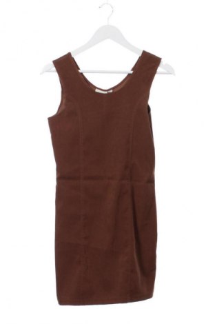 Kinderkleid Kiabi, Größe 12-13y/ 158-164 cm, Farbe Braun, Preis 1,99 €