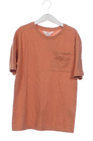 Dziecięcy T-shirt H&M, Rozmiar 8-9y/ 134-140 cm, Kolor Brązowy, Cena 36,57 zł
