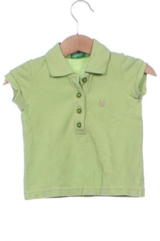 Детска тениска United Colors Of Benetton, Размер 6-9m/ 68-74 см, Цвят Зелен, Цена 2,04 €