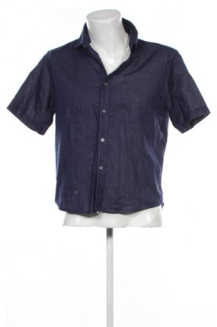 Herrenhemd Unbranded, Größe M, Farbe Blau, Preis € 1,99