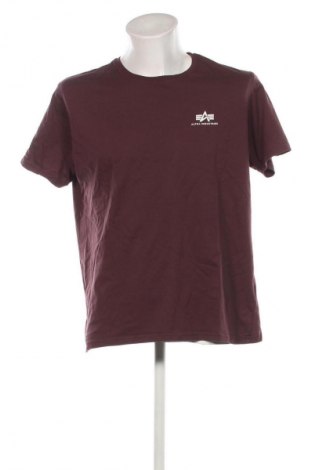 Мъжка тениска Alpha Industries, Размер XL, Цвят Кафяв, Цена 14,31 €, #133088639