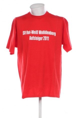 Pánské tričko  Fruit Of The Loom, Velikost XL, Barva Červená, Cena  260,00 Kč