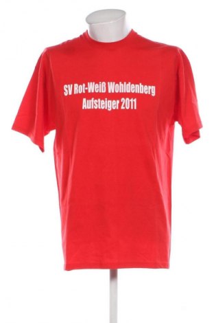 Pánské tričko  Fruit Of The Loom, Velikost XL, Barva Červená, Cena  252,00 Kč