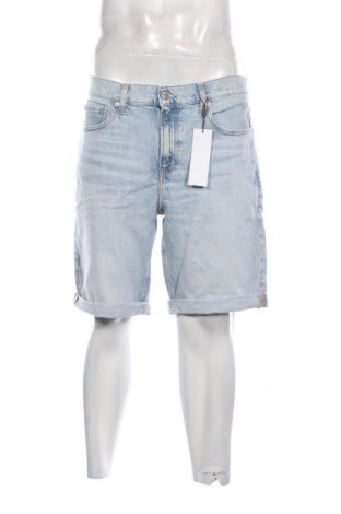 Мъжки къс панталон Calvin Klein Jeans, Размер L, Цвят Син, Цена 70,55 €