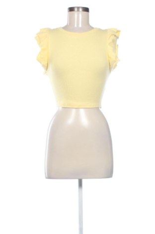 Дамска блуза Zara, Размер S, Цвят Жълт, Цена 10,22 €, #137545993