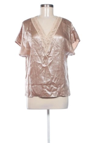 Дамска блуза Unbranded, Размер M, Цвят Златист, Цена 10,62 €, #137553896