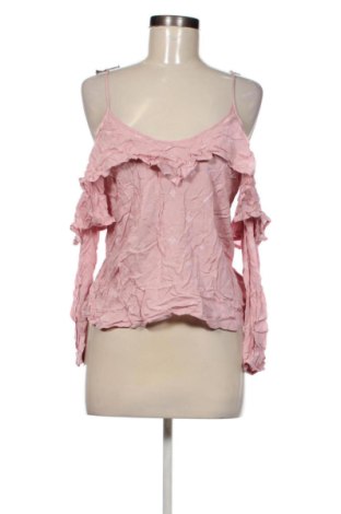 Дамска блуза Abercrombie & Fitch, Размер S, Цвят Розов, Цена 11,24 €, #137558980