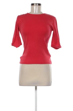 Дамска блуза Zara, Размер L, Цвят Червен, Цена 10,10 €, #137563266