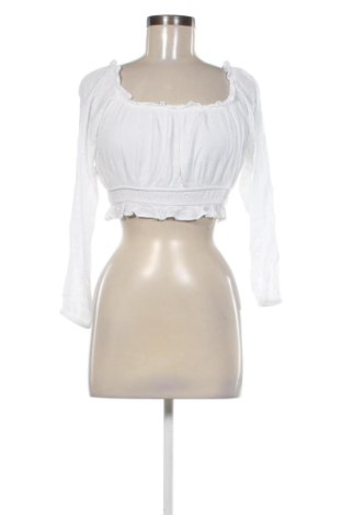 Дамска блуза Stradivarius, Размер M, Цвят Бял, Цена 7,66 €, #137566629