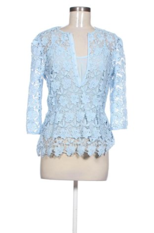 Дамска блуза Zara, Размер L, Цвят Син, Цена 9,53 €, #137573025