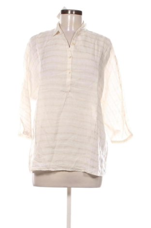 Дамска блуза Massimo Dutti, Размер M, Цвят Екрю, Цена 25,53 €, #137573072