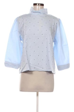 Дамска блуза Zara, Размер XL, Цвят Син, Цена 12,38 €, #137573141