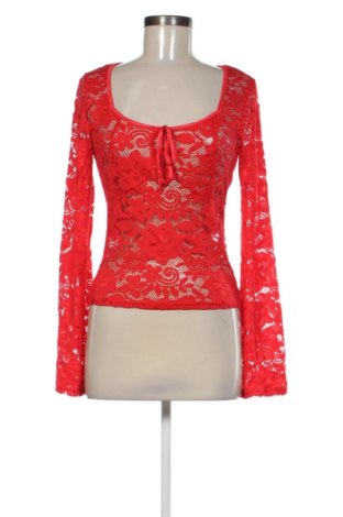 Bluzka damska Pieces, Rozmiar M, Kolor Czerwony, Cena 28,99 zł, #137574800