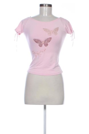 Tricou de femei Unbranded, Mărime XS, Culoare Roz, Preț 52,07 Lei, #137576873