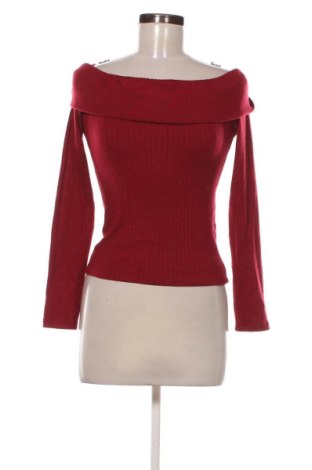 Дамска блуза Stradivarius, Размер S, Цвят Червен, Цена 7,00 €, #137577957