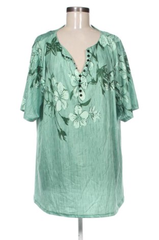 Дамска блуза Unbranded, Размер 4XL, Цвят Зелен, Цена 17,00 €, #137579665