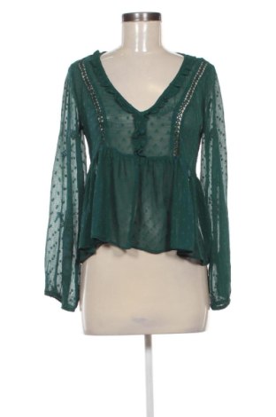Dámská halenka Stradivarius, Velikost M, Barva Zelená, Cena  170,00 Kč, #137583250