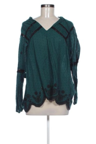 Bluzka damska Zara, Rozmiar L, Kolor Zielony, Cena 33,87 zł, #137588693