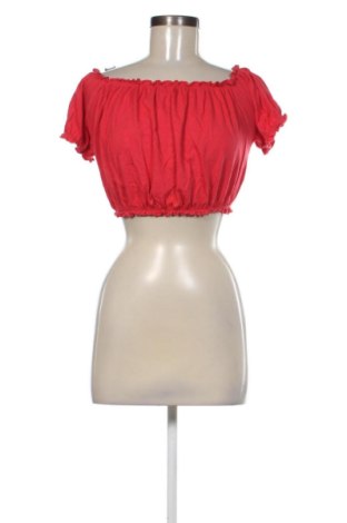 Bluză de femei Bershka, Mărime L, Culoare Roșu, Preț 47,99 Lei, #137588883