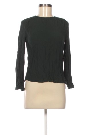 Дамска блуза H&M, Размер XS, Цвят Зелен, Цена 6,00 €, #137602887