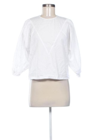 Bluză de femei Pull&Bear, Mărime M, Culoare Alb, Preț 38,00 Lei, #137566439