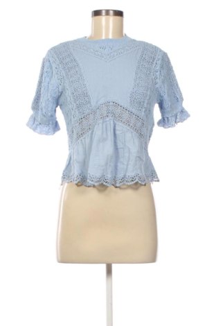 Bluză de femei Zara, Mărime S, Culoare Albastru, Preț 67,00 Lei, #137568463