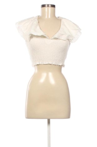 Damen Shirt NA-KD, Größe XS, Farbe Ecru, Preis 6,86 €, #137568563