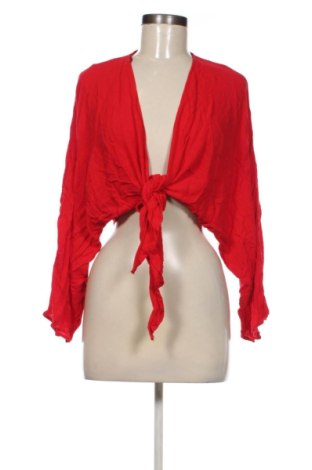 Cardigan de damă Stradivarius, Mărime M, Culoare Roșu, Preț 80,99 Lei, #137558866