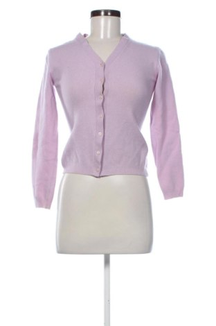 Cardigan de damă United Colors Of Benetton, Mărime S, Culoare Mov, Preț 75,00 Lei, #137562680