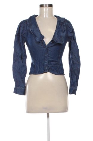 Cardigan de damă Oxxo, Mărime XS, Culoare Albastru, Preț 47,24 Lei, #137569245