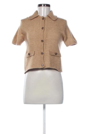 Damski kardigan H&M, Rozmiar S, Kolor Beżowy, Cena 54,84 zł, #137588187