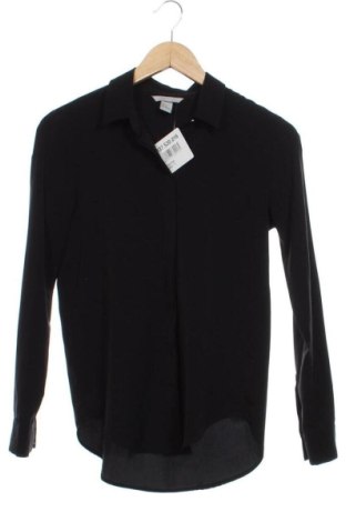 Cămașă de femei H&M, Mărime XS, Culoare Negru, Preț 35,00 Lei, #137530216