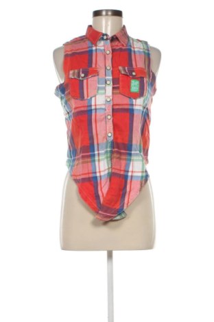 Γυναικείο πουκάμισο Superdry, Μέγεθος S, Χρώμα Πολύχρωμο, Τιμή 13,23 €, #137545888
