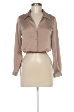 Дамска риза Zara, Размер S, Цвят Бежов, Цена 13,15 €, #137558225