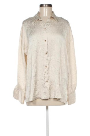 Дамска риза Zara, Размер M, Цвят Екрю, Цена 16,00 €, #137558801