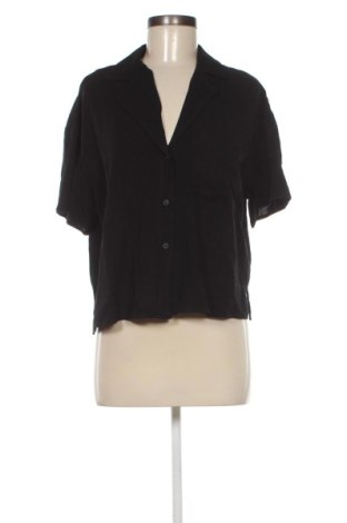 Дамска риза Stradivarius, Размер L, Цвят Черен, Цена 18,86 €, #137560045