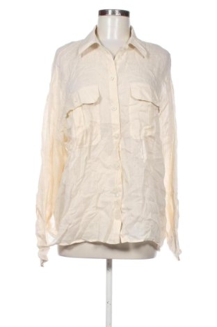 Cămașă de femei Zara, Mărime M, Culoare Ecru, Preț 73,99 Lei, #137572619