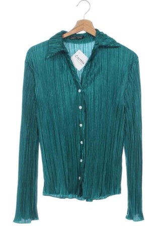 Cămașă de femei SHEIN, Mărime XS, Culoare Verde, Preț 31,49 Lei, #137582859
