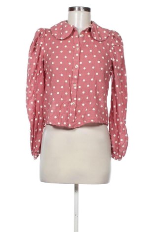 Дамска риза Zara, Размер S, Цвят Пепел от рози, Цена 17,65 €, #137584227
