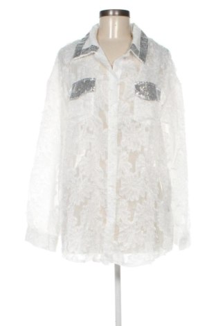 Дамска риза SHEIN, Размер XL, Цвят Бял, Цена 11,62 €, #137558350