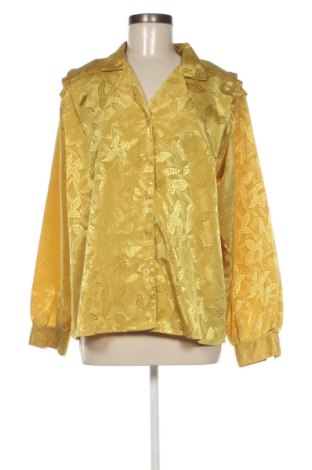 Cămașă de femei Unbranded, Mărime XL, Culoare Auriu, Preț 83,00 Lei, #137559155